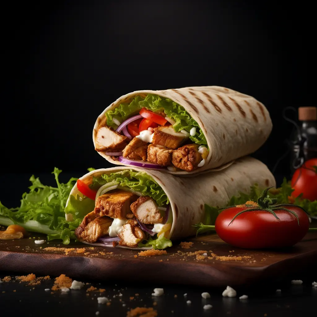 Chicken Doner Wrap
