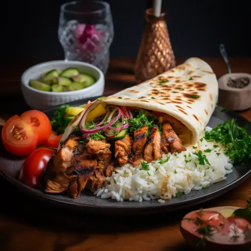 Chicken Doner with Rice